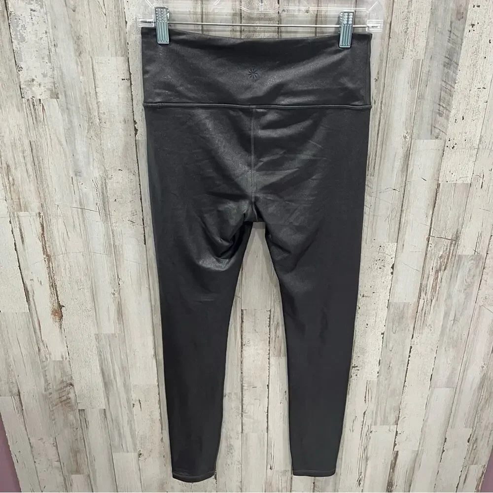 Athleta ELATION SHIMMER TIGHT IN POWERVITA Mid Rise Women’s Small 353814